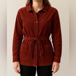 Vero Moda - Corduroy Belted Jacket